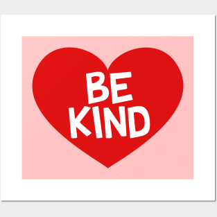 Be Kind Posters and Art